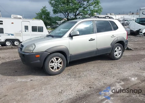 2006 Hyundai Tucson Gls/Limited z USA, uszkodzony, nr VIN KM8JN72D06U352796